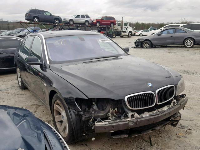 WBAHN83537DT70983 - 2007 BMW 750 BLACK photo 1