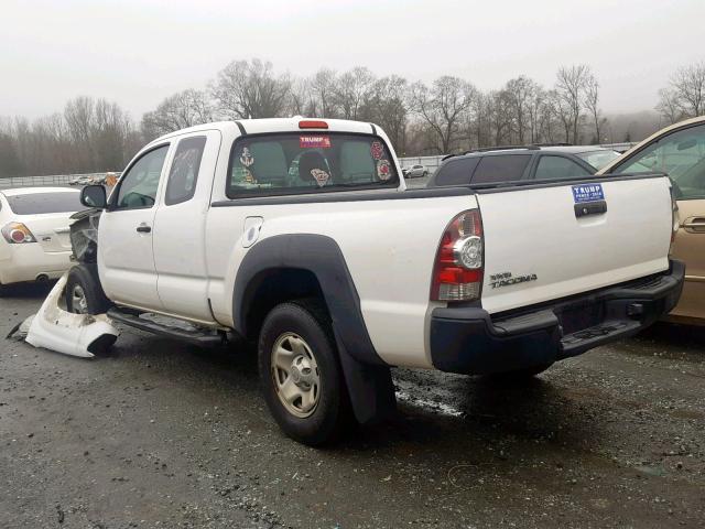 5TETU4GN0AZ717025 - 2010 TOYOTA TACOMA PRE WHITE photo 3