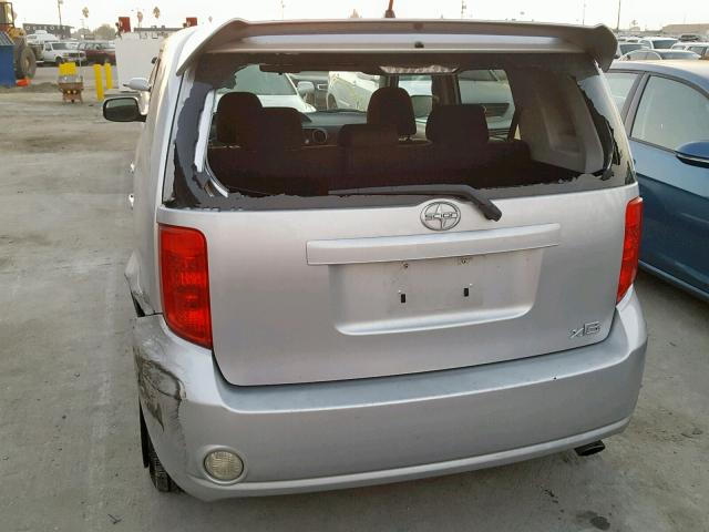 JTLKE50E881005041 - 2008 TOYOTA SCION XB 银色 照片 9