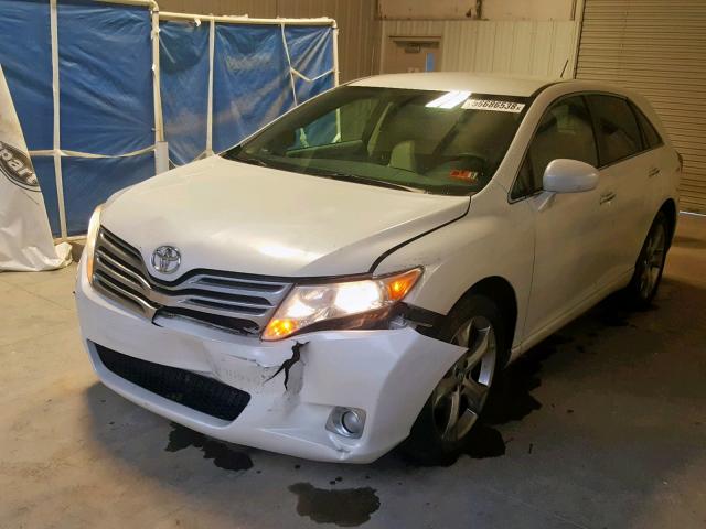 4T3BK11A09U022444 - 2009 TOYOTA VENZA BASE WHITE photo 2