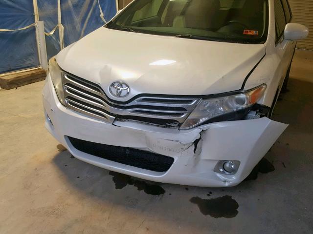 4T3BK11A09U022444 - 2009 TOYOTA VENZA BASE WHITE photo 9