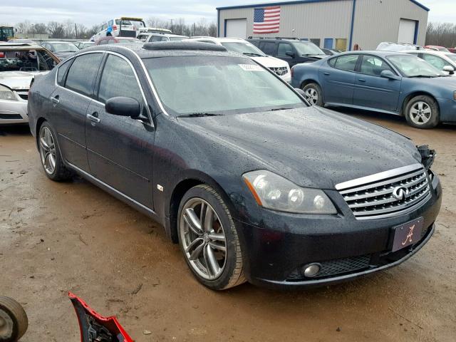 JNKBY01E57M400407 - 2007 INFINITI M45 BASE BLACK photo 1