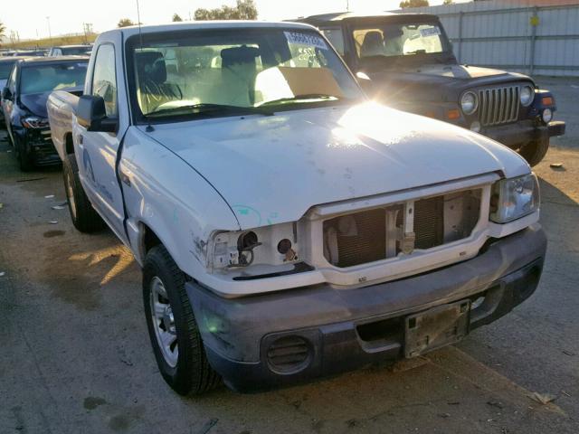 1FTKR1ADXBPA25004 - 2011 FORD RANGER WHITE photo 1