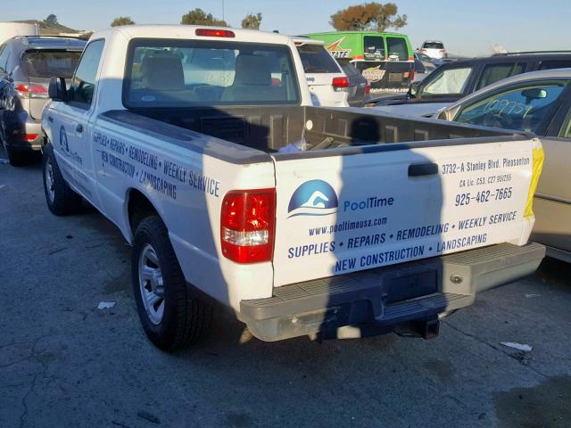 1FTKR1ADXBPA25004 - 2011 FORD RANGER WHITE photo 3