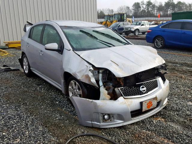 3N1AB6AP9BL658227 - 2011 NISSAN SENTRA 2.0 SILVER photo 1