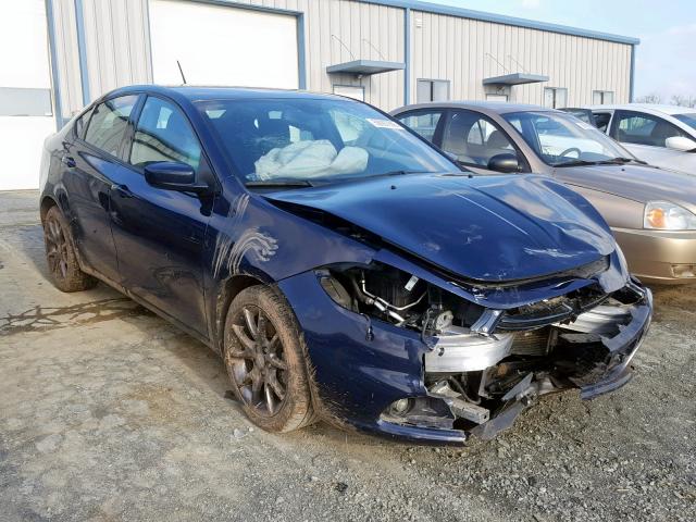 1C3CDFBBXGD564507 - 2016 DODGE DART SXT BLUE photo 1