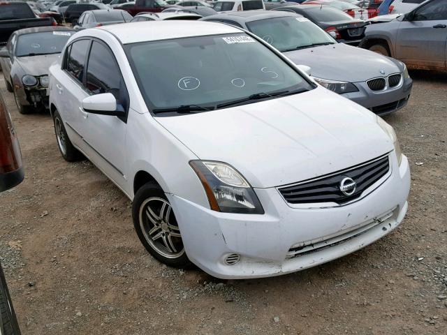 3N1AB6AP4BL717247 - 2011 NISSAN SENTRA 2.0 WHITE photo 1