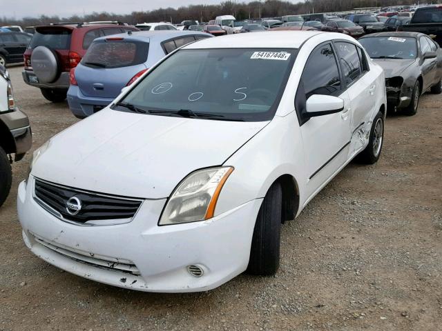 3N1AB6AP4BL717247 - 2011 NISSAN SENTRA 2.0 WHITE photo 2