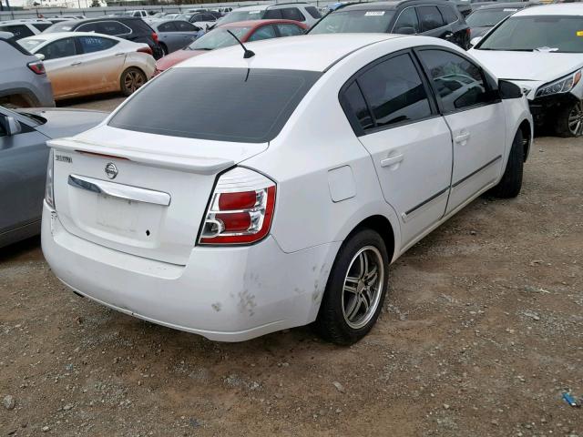 3N1AB6AP4BL717247 - 2011 NISSAN SENTRA 2.0 WHITE photo 4