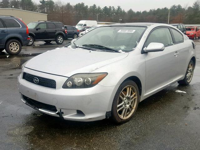 JTKDE167480234854 - 2008 TOYOTA SCION TC Gümüş foto 2