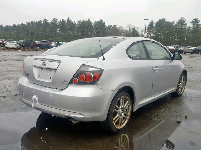JTKDE167480234854 - 2008 TOYOTA SCION TC Gümüş foto 4