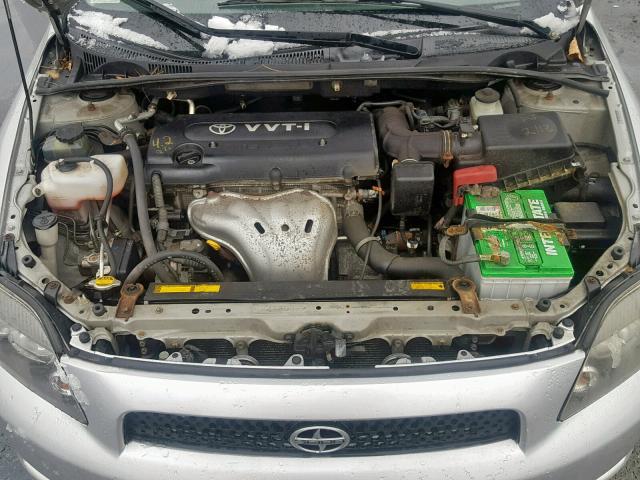 JTKDE167480234854 - 2008 TOYOTA SCION TC Gümüş foto 7