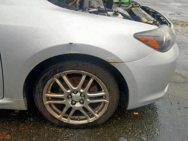 JTKDE167480234854 - 2008 TOYOTA SCION TC Gümüş foto 9