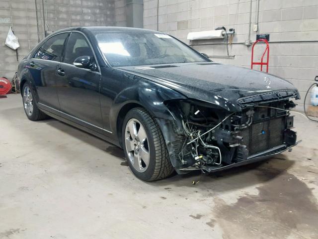 WDDNG86X47A145413 - 2007 MERCEDES-BENZ S 550 4MAT BLACK photo 1