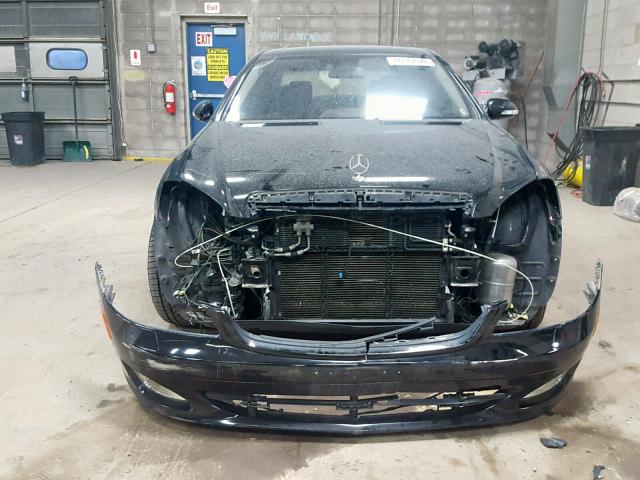 WDDNG86X47A145413 - 2007 MERCEDES-BENZ S 550 4MAT BLACK photo 9