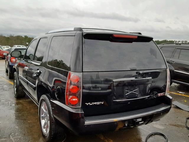 1GKFK63867J345034 - 2007 GMC YUKON DENA BLACK photo 3