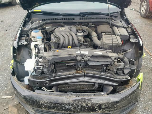 3VW1K7AJXDM272795 - 2013 VOLKSWAGEN JETTA BASE BLACK photo 7