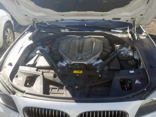 WBAKX8C5XBC198322 - 2011 BMW 750 LI WHITE photo 7