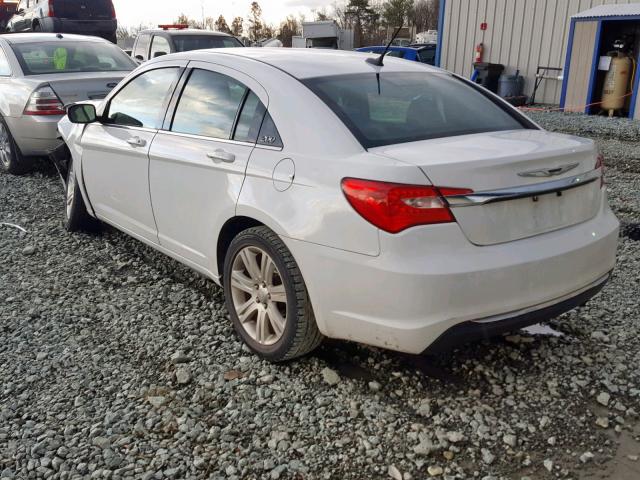 1C3CCBAB6DN698675 - 2013 CHRYSLER 200 LX WHITE photo 3