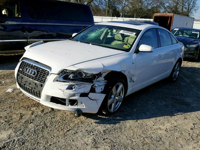 WAUDH74F48N068914 - 2008 AUDI A6 3.2 QUA WHITE photo 2