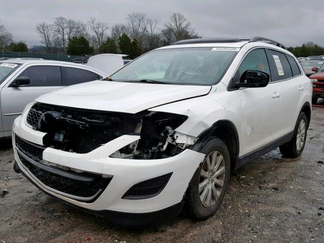 JM3TB2MA4A0230719 - 2010 MAZDA CX-9 WHITE photo 2