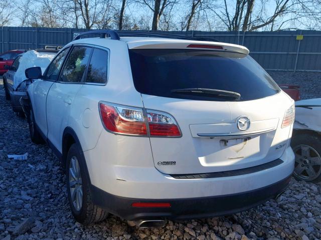 JM3TB2MA4A0230719 - 2010 MAZDA CX-9 WHITE photo 3