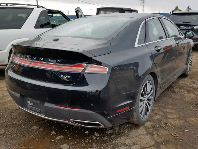 3LN6L5A91HR648580 - 2017 LINCOLN MKZ PREMIE BLACK photo 4