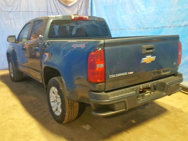 1GCGTCEN4K1109893 - 2019 CHEVROLET COLORADO L BLUE photo 3