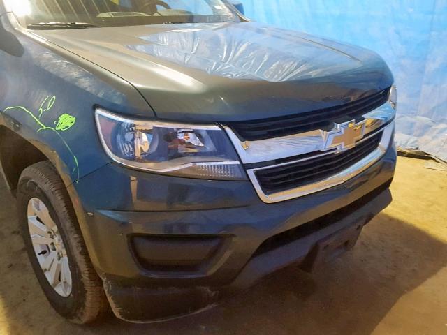 1GCGTCEN4K1109893 - 2019 CHEVROLET COLORADO L BLUE photo 9