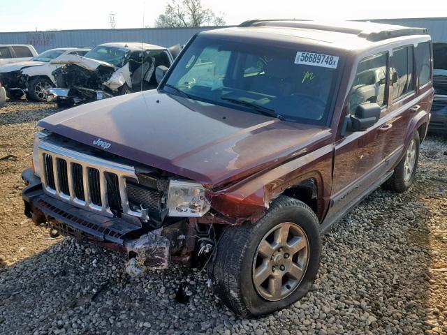 1J8HG48K77C669833 - 2007 JEEP COMMANDER Bordo foto 2