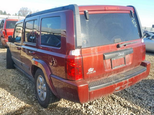 1J8HG48K77C669833 - 2007 JEEP COMMANDER Bordo foto 3