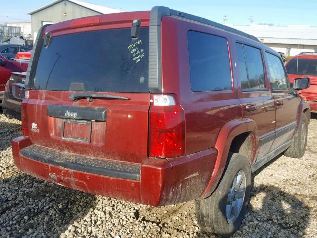 1J8HG48K77C669833 - 2007 JEEP COMMANDER Bordo foto 4