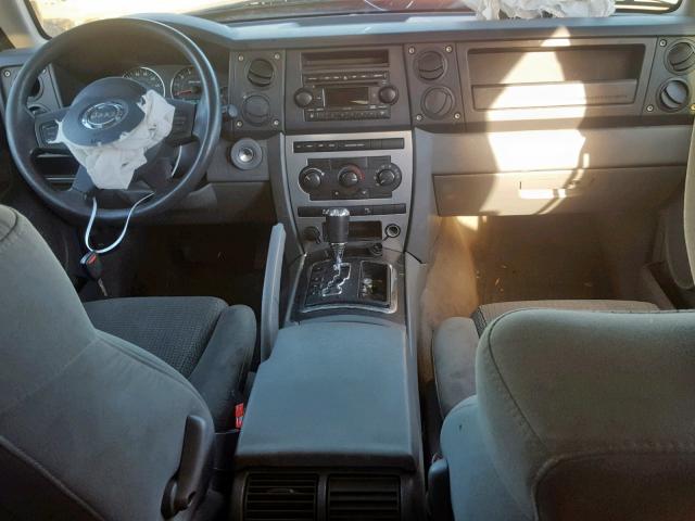 1J8HG48K77C669833 - 2007 JEEP COMMANDER Bordo foto 9