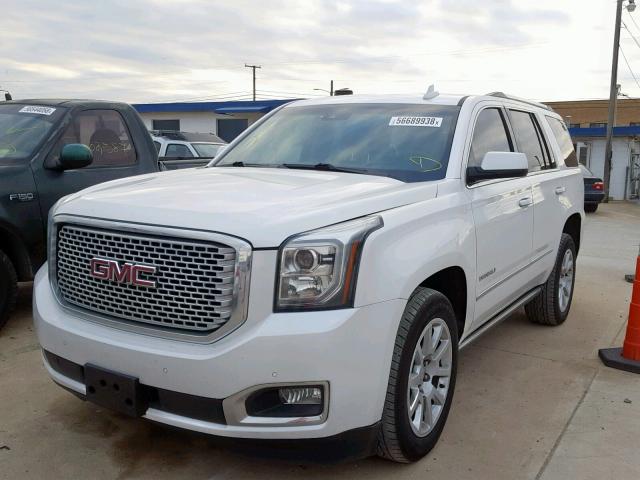 1GKS1CKJ2GR447419 - 2016 GMC YUKON DENA WHITE photo 2