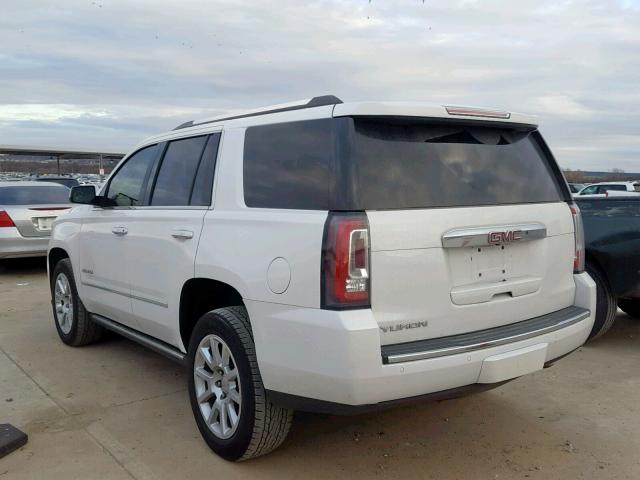 1GKS1CKJ2GR447419 - 2016 GMC YUKON DENA WHITE photo 3