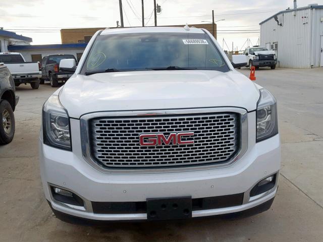 1GKS1CKJ2GR447419 - 2016 GMC YUKON DENA WHITE photo 9