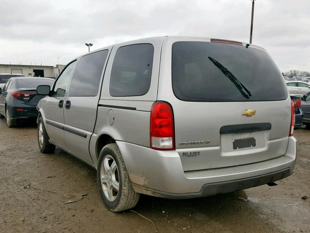 1GNDV23178D203305 - 2008 CHEVROLET UPLANDER L Gümüş foto 3