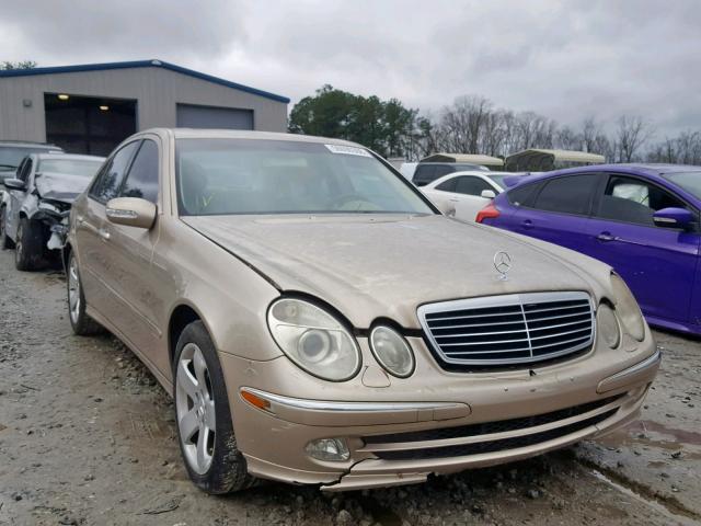 WDBUF65J64A506595 - 2004 MERCEDES-BENZ E 320 TAN photo 1