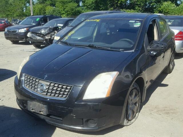 3N1AB61E17L608363 - 2007 NISSAN SENTRA 2.0 BLACK photo 2