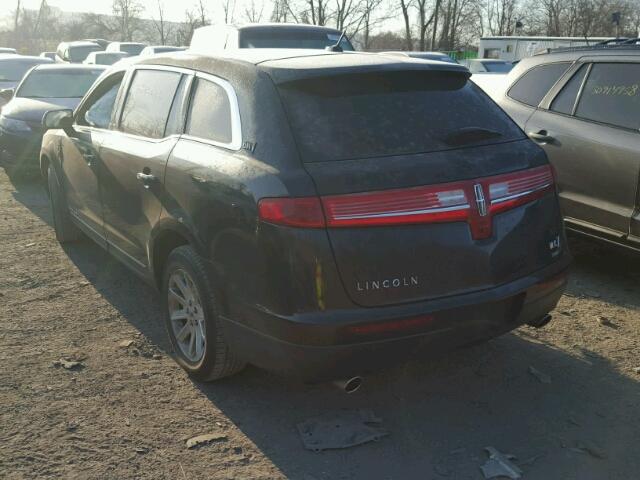 2LMHJ5NK4EBL57033 - 2014 LINCOLN MKT BLACK photo 3