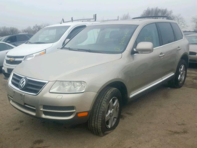 WVGZG77L55D065899 - 2005 VOLKSWAGEN TOUAREG 3. CREAM photo 2