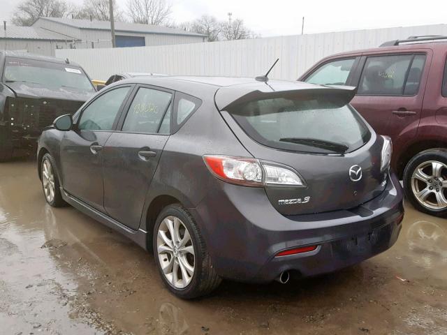 JM1BL1K61B1418443 - 2011 MAZDA 3 S GRAY photo 3