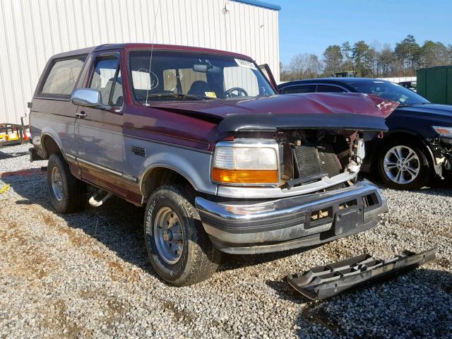 1FMEU15H9TLA69945 - 1996 FORD BRONCO U10 TWO TONE photo 1