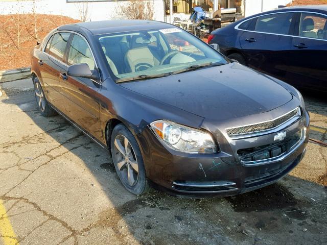 1G1ZC5E12BF295804 - 2011 CHEVROLET MALIBU 1LT BROWN photo 1