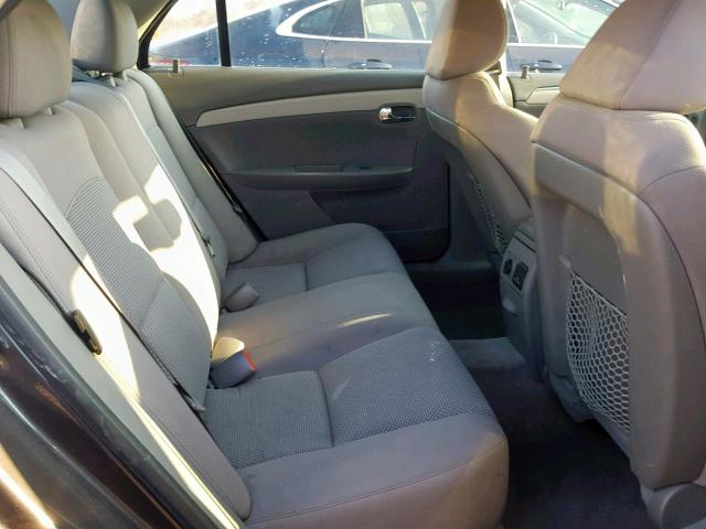 1G1ZC5E12BF295804 - 2011 CHEVROLET MALIBU 1LT BROWN photo 6