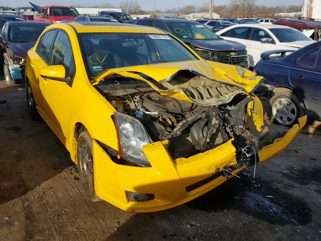 3N1BB61E88L709650 - 2008 NISSAN SENTRA SE- YELLOW photo 1