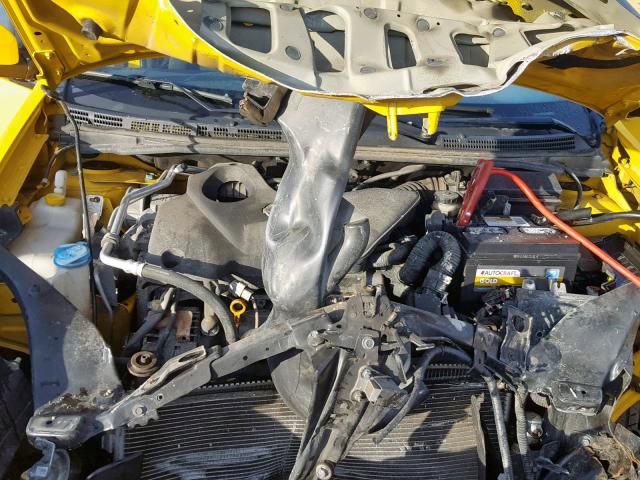 3N1BB61E88L709650 - 2008 NISSAN SENTRA SE- YELLOW photo 7