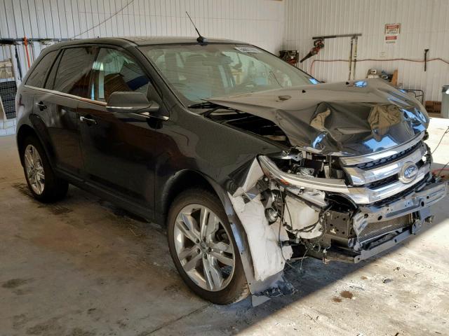 2FMDK3KC5EBA36885 - 2014 FORD EDGE LIMIT BLACK photo 1