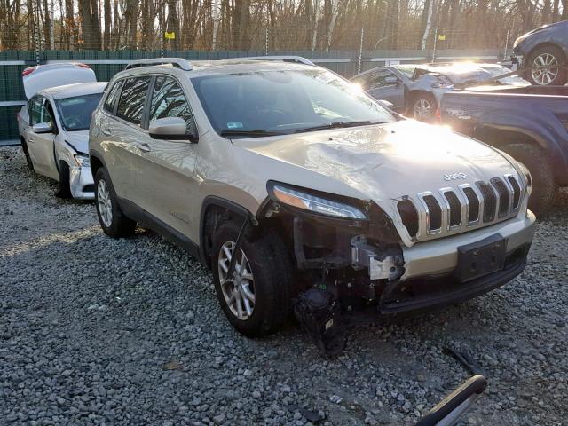 1C4PJMCSXEW286864 - 2014 JEEP CHEROKEE L TAN photo 1