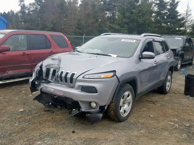 1C4PJMCS3GW231479 - 2016 JEEP CHEROKEE L GRAY photo 2